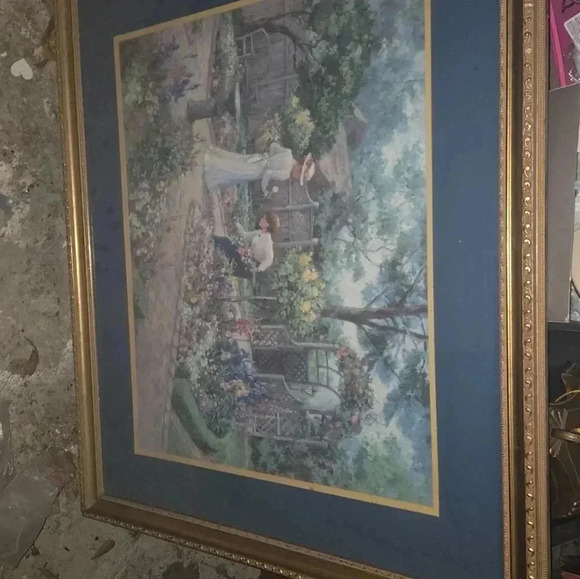 Random Vintage Vase Glassware Paintings/Pictures - Picture 3 of 5